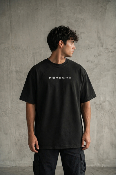 Liber Porsche 911 Gt3 Rs - 100% Cotton Oversized Tshirt