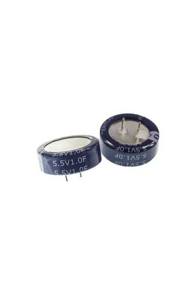 Genel Markalar 1F 5.5V Kondansatör Pil - Süper Kapasitör