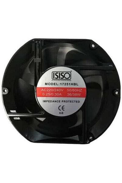 ISISO IF-17251M24B 24VDC Metal Fan 150x170x51mm