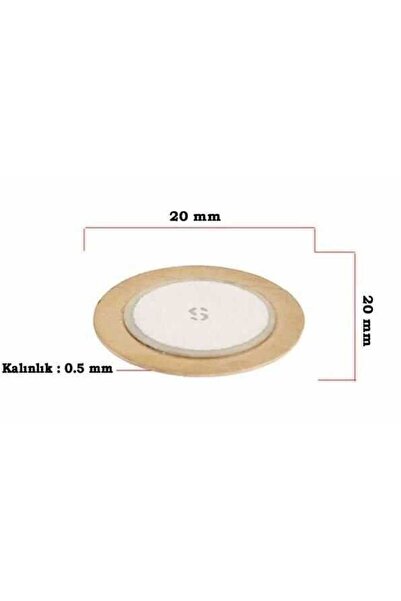 Genel Markalar Piezo Disk Element - 20 mm Çap