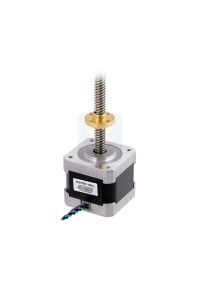 Soyo NEMA 17 28 cm Vidalı Milli Bipolar, 200 Adım, 42×38mm, 2.8V Step Motor -...