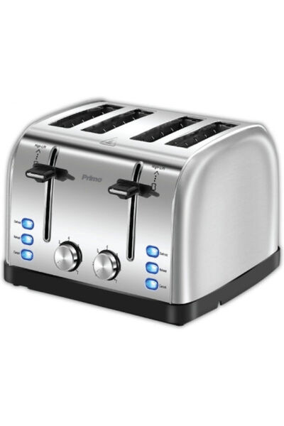 Primo PRST-40454 400454 Φρυγανιέρα 4 Θέσεων 1900W Inox