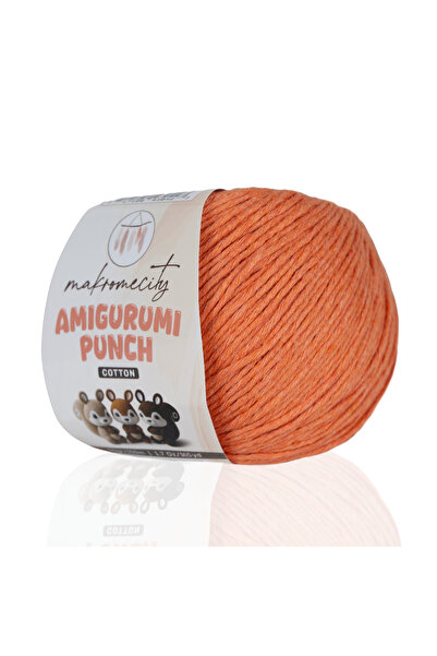 Makromecity Premium Amigurumi İpi Punch (PANÇ) Baby Soft Cotton 50 gr Örgü İp...