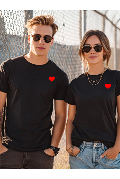 Etoile Studio Lover T-Shirts for Men Couple Combination Heart Design 2 Pieces...