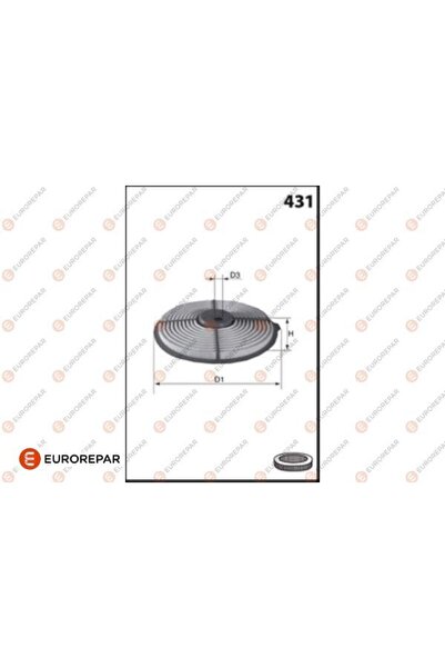 EUROREPAR 1682260080 فلتر هواء 13780-86000