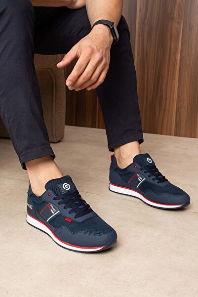 Golder Ανδρικά αθλητικά παπούτσια Casual Navy Blue με άνετη σόλα