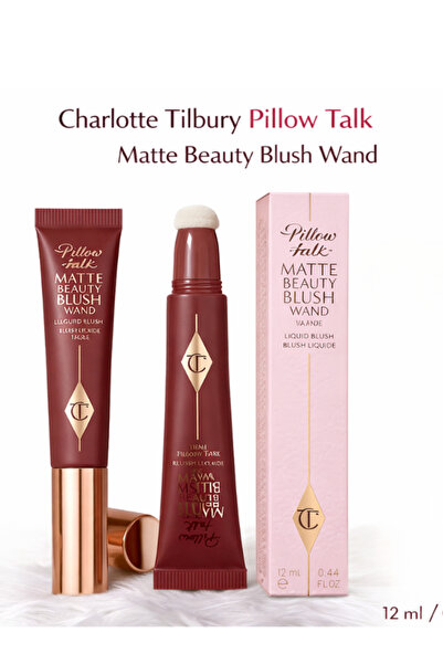 CHARLOTTE Tilbury Pillow Talk Matte Beauty Blush Wand Likit Allık 12 ml