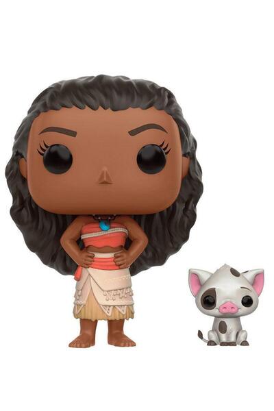 Funko Μοάνα ΠΟΠ! Φιγούρα βινυλίου Disney Μοάνα & Πούα, 9 εκ.