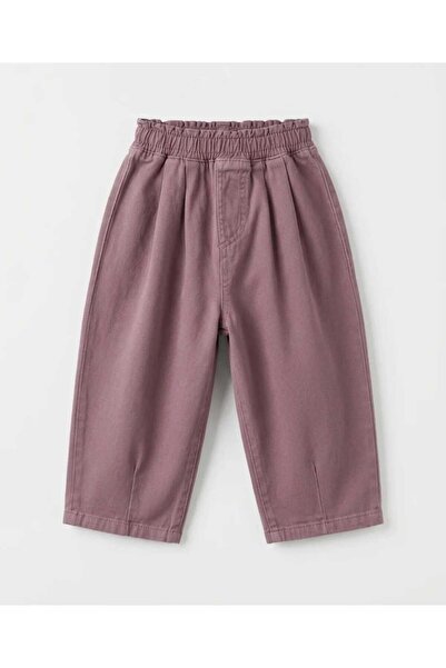 Petite Cloud Kız Çocuk Mürdüm Pantolon