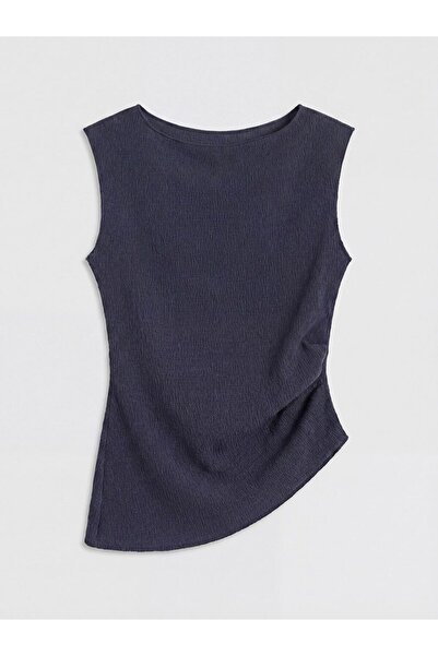 LC Waikiki Μπλούζα LCW Vision Με Καράτιο Ώμο και Ρυθμιζόμενο Πέρασμα