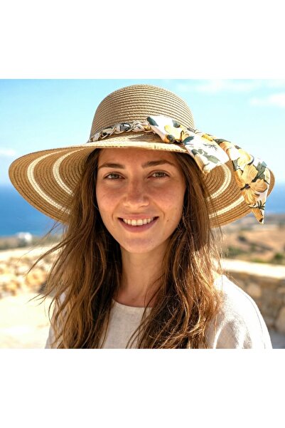 aseh shop Pălărie de plajă de vară pentru femei, cu protecție UV