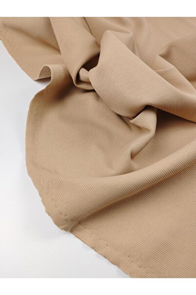 Kumaş Parça Πλεκτό ύφασμα καμιζόλ σε χρώμα σολομού. Πλάτος: 155 εκ.