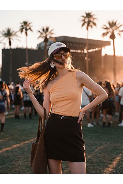 LC Waikiki XSIDE Ασύμμετρη μπλούζα με κορδόνι στο λαιμό