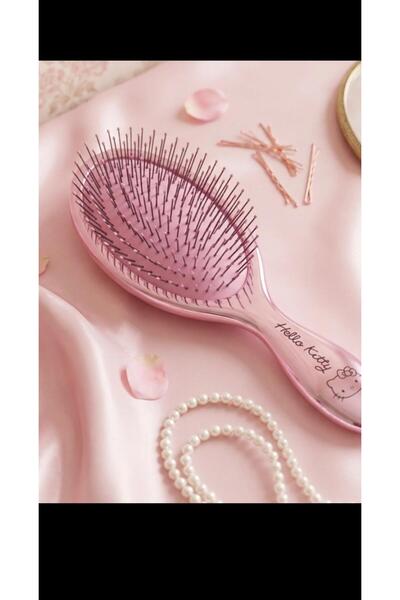 BRUSH WORLD ΡΟΖ ΣΧΕΔΙΑΣΜΟΣ ΒΟΥΡΤΣΑ ΜΑΛΛΙΩΝ HELLO KITTY ΓΙΑ ΚΟΡΙΤΣΙΑ