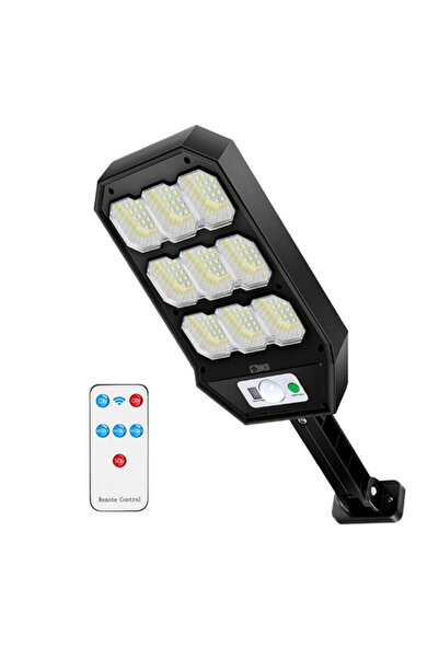 SIKS Lampă solară de exterior, cu panou solar din siliciu policristalin, lamp...
