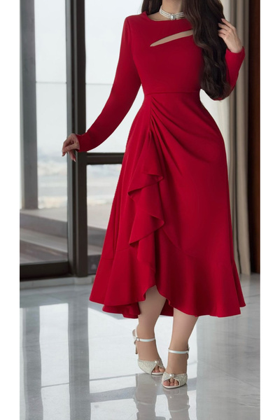 Lafrose boutique فستان شيمئ