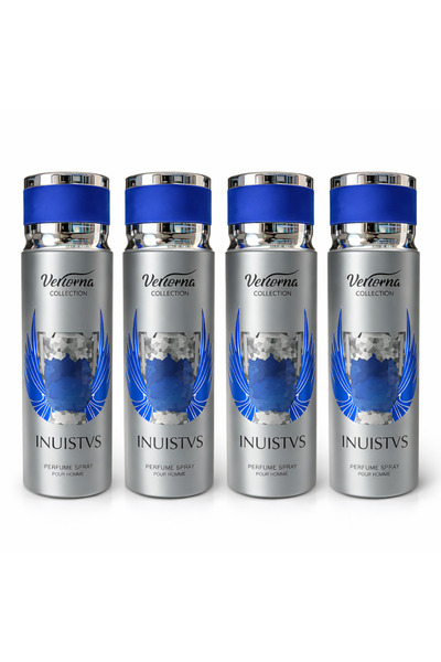 Verona Collection Σετ 4x Σπρέι Σώματος Inuistvs 200ml – Φρέσκο & Αθλητικό Ανδ...