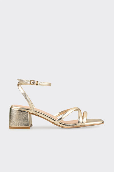 Elle Shoes Gold Kadın Günlük Sandalet