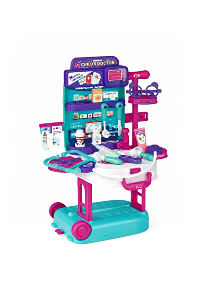 Toybox مجموعة أدوات طبية للأطفال، حقيبة لعب تعليمية مع ملحقات، مجموعة ألعاب ت...