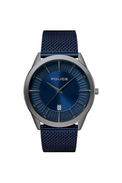 Police Ανδρικό Ρολόι, PL.15305JSU/03MM, Μπλε