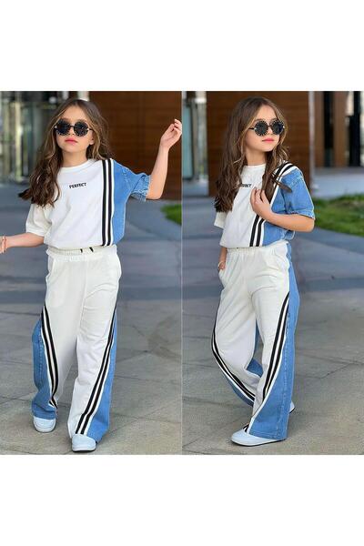 Bambam Κοριτσίστικο Σετ Φόρμας με Λεπτομέρειες από Σχέδια Καρτούν και Διακοσμ...