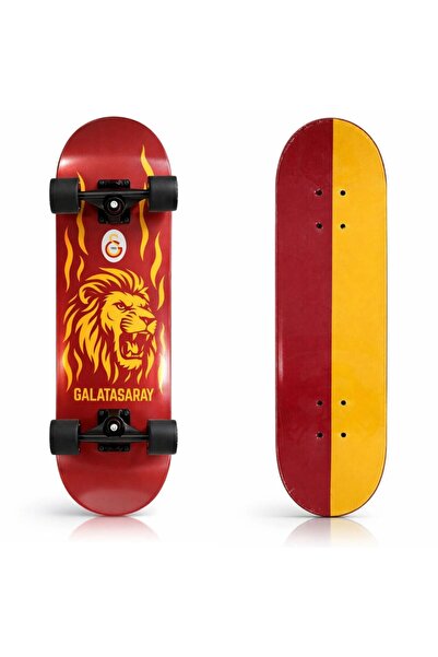 ydn Galatasaray 78 cm Lisanslı Işıklı Kaykay Özel Kutulu Kaykay Skateboard Si...