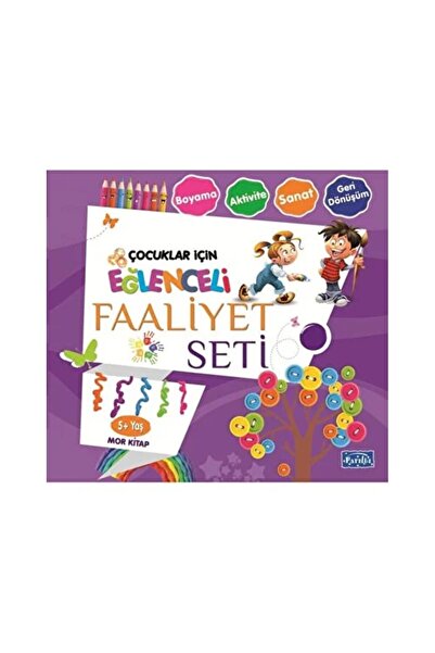 Parıltı Yayınları مجموعة الأنشطة الترفيهية - الكتاب الأرجواني