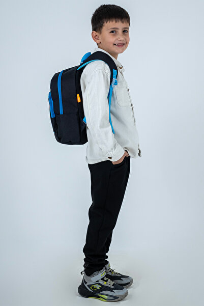 Probag Siyah Sitiç Figürlü Arabalı Erkek Çocuk Anaokulu Sırt Çantası – Havalı...