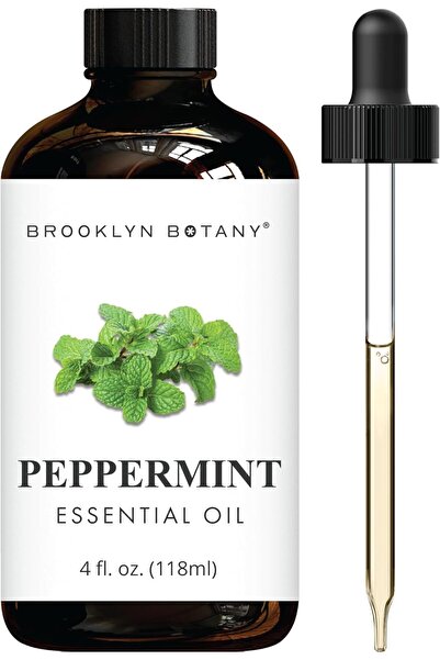 Brooklyn Botany زيت النعناع العطري النقي والطبيعي 100% من بروكلين بوتاني، درج...