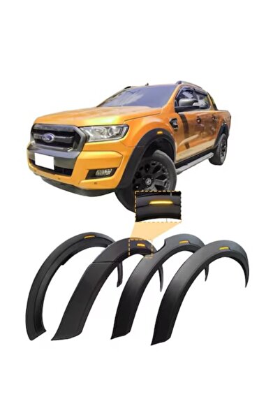 TMZ Garage FORD RANGER T7 T8 SLİM SENSÖRLÜ ÇAMURLUK DODİK KAPLAMA KABARTMA SE...