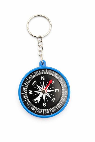 KAYLANIN DÜNYASI Keychain Compass – Portable Mini Compass, Practical Directio...
