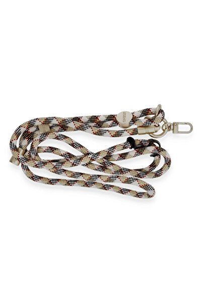 ONEGIF Zengemtx Je Patterned Neck Strap (100313) - Brown