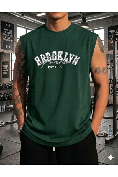 FAVORİST Μπλουζάκι Μπρούκλιν Φόρεβερ με μηδενικό μανίκι