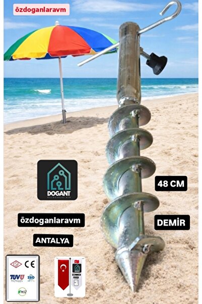 dogant özdoğanlar avm Plaj Deniz Kamp Bahçe Şemsiyesi Aparatı Kazığı