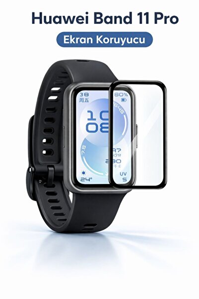 Dexmon واقي شاشة نانو ثلاثي الأبعاد ناعم ومرن متوافق مع Huawei Band 11 Pro، ي...