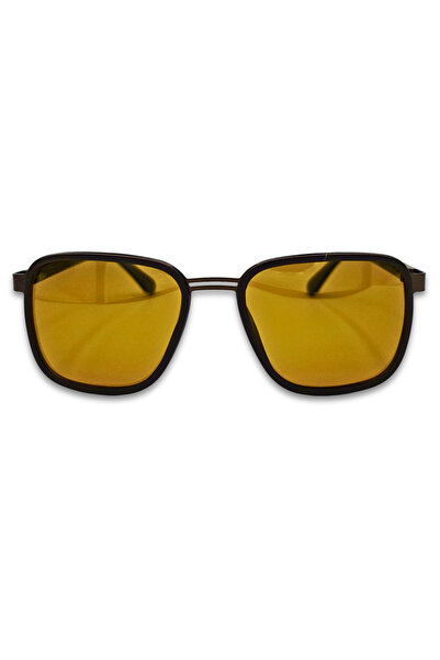 Matteo Ferari Ochelari de soare barbati maro UV400 design modern