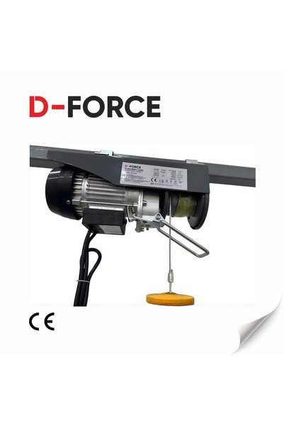 DF-0512 Elektrikli Vinç 600-1200 Kg 1800 W