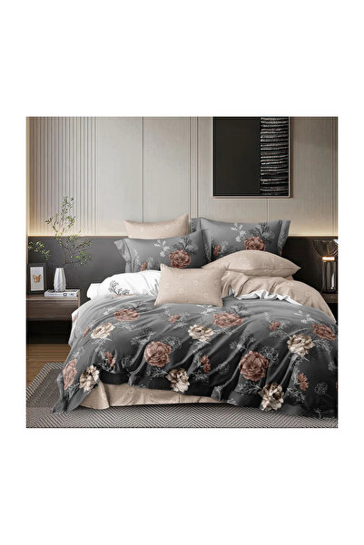 Casa Pucioasa Finet 4-Piece Bedding Set with Stretchy Sheet, 180x200cm, with ...