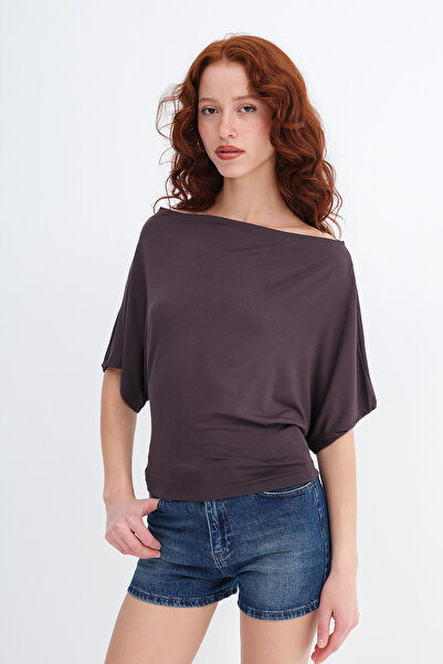 Addax Μπλούζα με λαιμόκοψη καγιάκ B0801