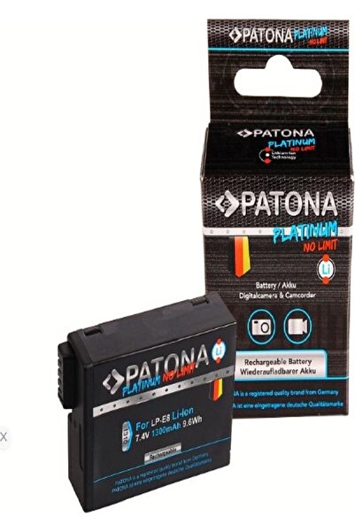 DJI PATONA 1310 Canon LP-E8+ Muadili Batarya