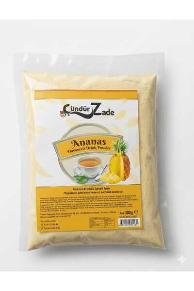 ÇÜNDÜRZADE Ananas Tozu 300 gr – Doğal Tropikal Meyve Tozu | Katkısız ve Aromatik
