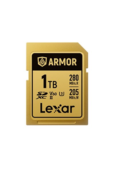Lexar 1TB 280MB/s ARMOR GOLD Serisi SDXC UHS-II Hafıza Kartı