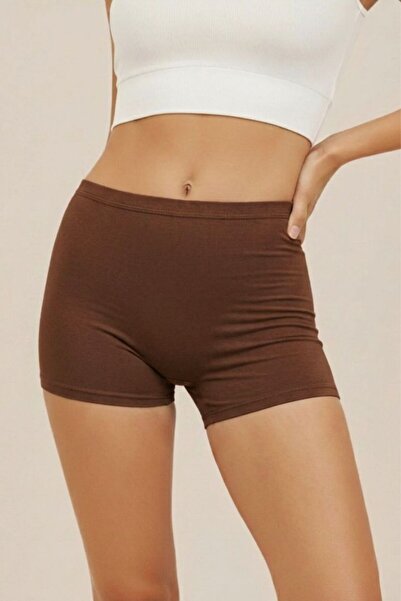 MİSTİRİK Moncorno Model Γυναικείο Boxer Fit Μοντέλο που δείχνει κολακευτικό α...