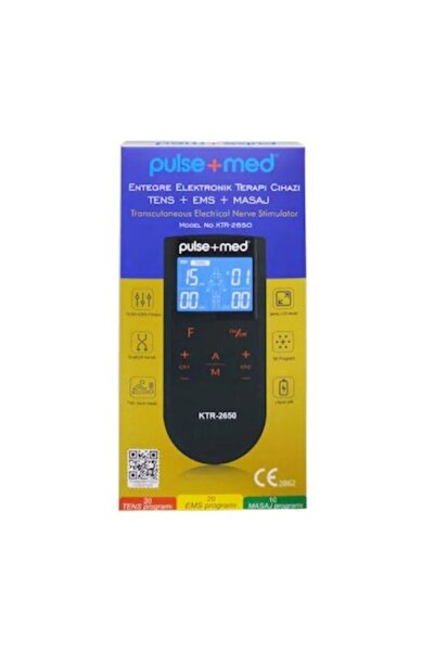 Pulsemed Ktr-2650 Şarjlı Entegre Elektronik Terapi Cihazı Tens + Ems + Masaj ...