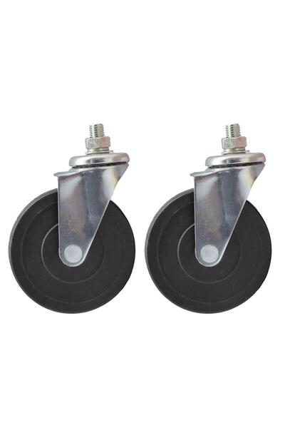 Stanley PA616 MT519-MT520 Taşıma Arabası İçin Küçük PU Hareketli Yedek Teker ...