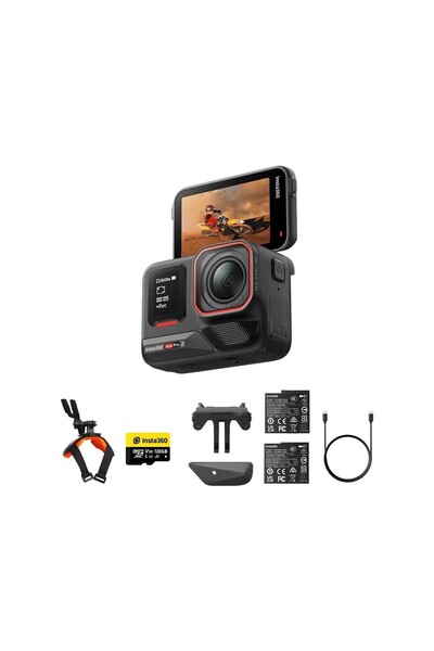 DJI Insta360 Ace Pro 2 Aksiyon Kamerası Motorcycle Bundle