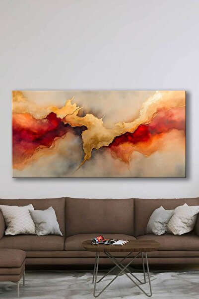 Voovart Soyut Modern Dekoratif Kanvas Tablo – VOOV3148