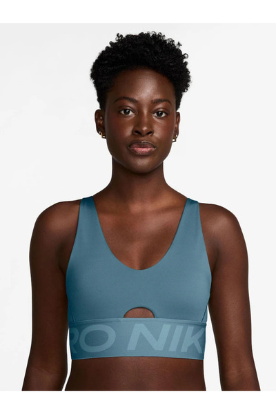 Nike Pro Indy Plunge Σουτιέν με Μεσαία Υποστήριξη και Επένδυση Γυναικείο Αθλη...