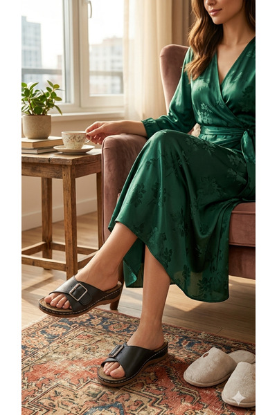 mersin md tekstil apella μονόκουμπες κομψές και χρήσιμες ορθοπεδικές παντόφλε...