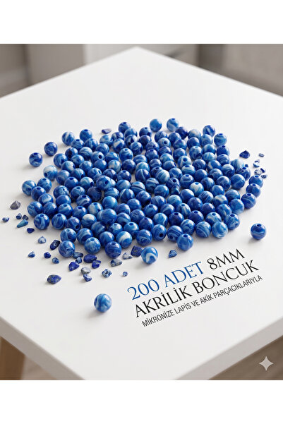 Ralp Moda ΑΚΡΥΛΙΚΕΣ ΧΑΝΤΡΕΣ 8 ΧΙΛΙΟΣΤΩΝ ΓΙΑ ΚΑΤΑΣΚΕΥΗ ΚΟΣΜΗΜΑΤΩΝ 200 ΤΕΜΑΧΙΑ